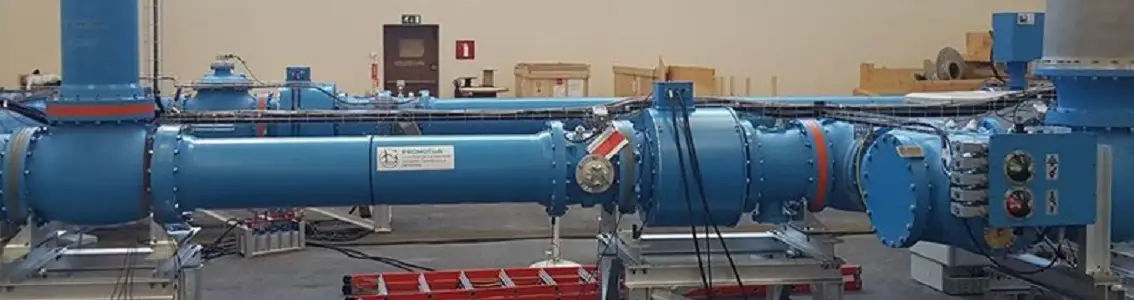 HVDC gas insulated switchgear (GIS) test prototype installation