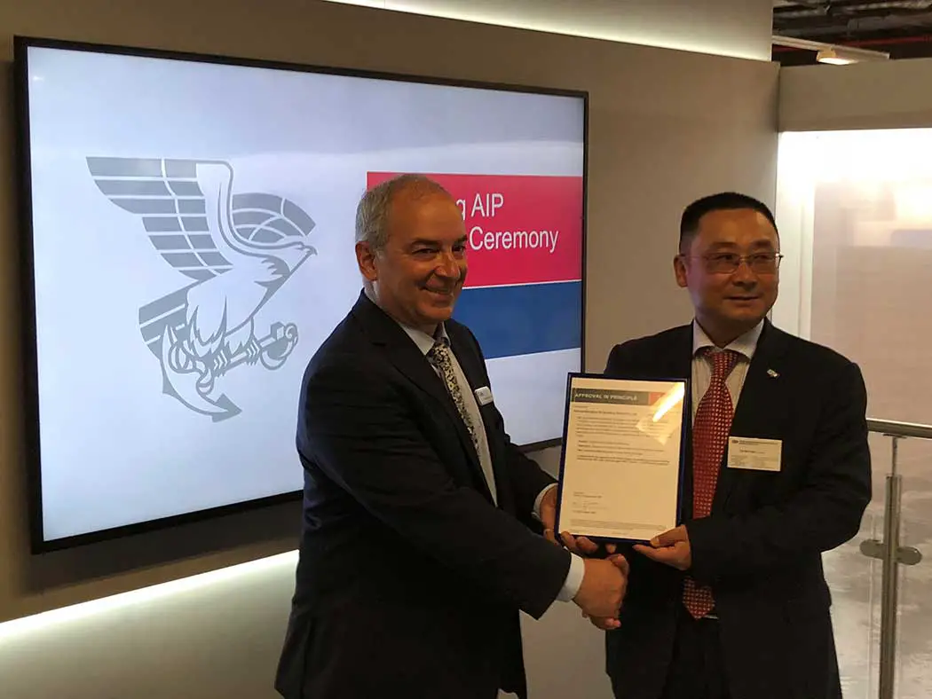 ABS Awards AIP to Hudong-Zhonghua’s large LNGC with MARK III Flex Membrane Cargo Containment System 2 ABS Awards AIP to Hudong-Zhonghua’s large LNGC with MARK III Flex Membrane Cargo Containment System