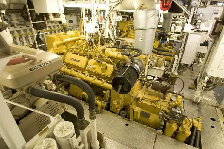 Ship Engine Room