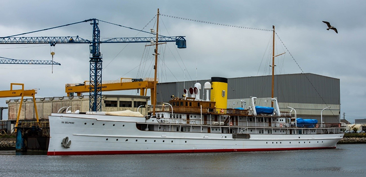 Figure 2 – S.S. DELPHINE at Navalria shipyard Aveiro Portugal