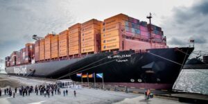 Hapag-Lloyd’s 15,000 TEU Container Ship “Al Jmeliyah” Christened In Rotterdam 2