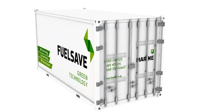 FUELSAVE Introduces Containerized Engine Optimization System