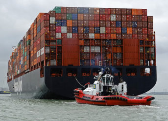 15,000 TEU container ship “Al Jmeliyah” christened in Rotterdam 1 15,000 TEU container ship “Al Jmeliyah” christened in Rotterdam 1