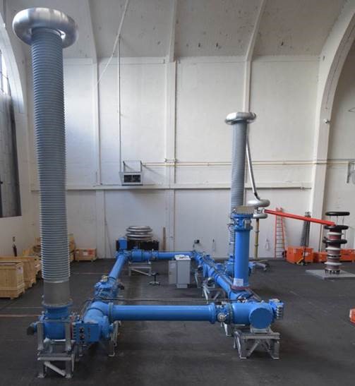 Successful completion of HVDC gas insulated switchgear (GIS) test prototype installation