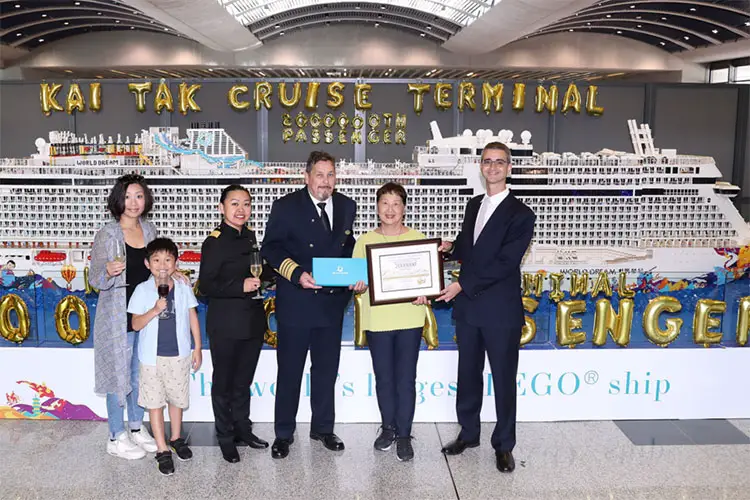 Hong Kong’s Kai Tak Celebrates Two Millionth Cruise Passenger