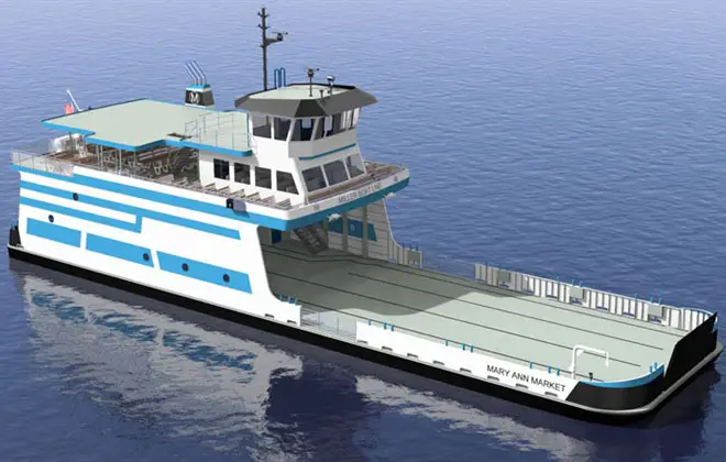 Miller Boat Line orders new ferry for Ohio’s Lake Erie