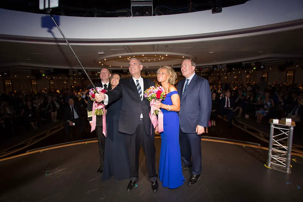 [VIDEO] Cruise Ship Azamara Pursuit Christened in Southampton