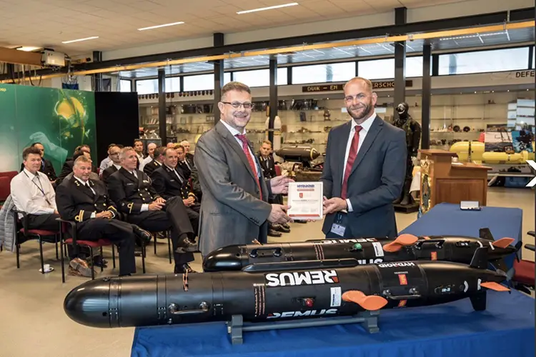 Hydroid Recognizes Royal Netherlands Navy as Authorized REMUS Service Center