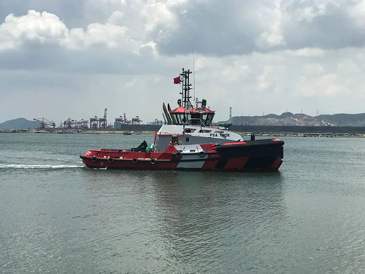 Tug Pair Delivered to PSA Marine 1 PSA Thor (Photo: Robert Allan Ltd.)