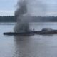 Tug Catches Fire on the Mississippi River