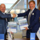 On the photo from left to right: Peter Anssems (Sales Manager for East Europe at Damen Shipyards Group), Ain Hanschmidt (Chairman of the Supervisory Board of Eesti Gaas)