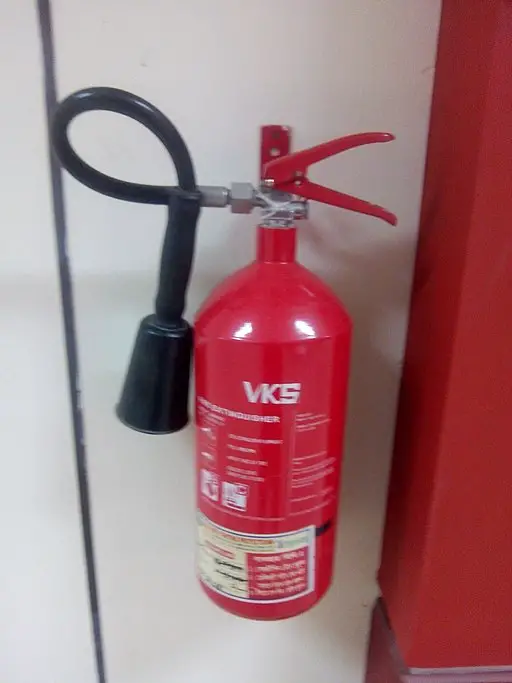 Different Types of Fire Extinguishers Used on Ships 5 Carbon Dioxide extinguisher
