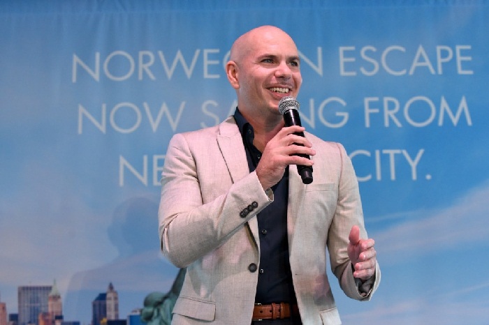 Pitbull and Norwegian Cruise Line Celebrate Norwegian Escape’s Arrival to NYC in Spring 2018