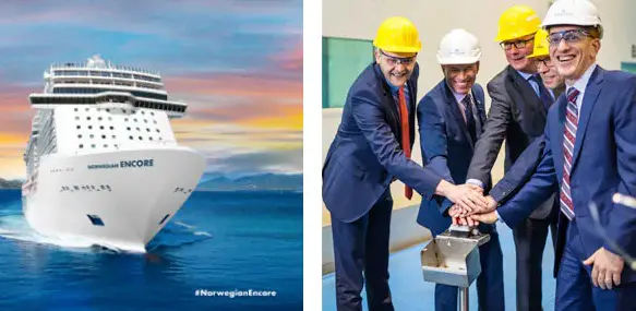 Norwegian Cruise Line Celebrates First Construction Milestone for Newest Ship 1 Norwegian Cruise Line Celebrates First Construction Milestone for Newest Ship 1