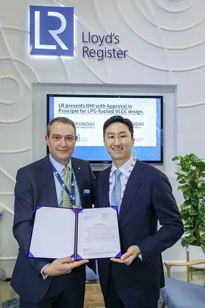 HHI Receives AiP For Using LPG As A Fuel For VLGC From LR 1 HHI Receives AiP For Using LPG As A Fuel For VLGC From LR 1