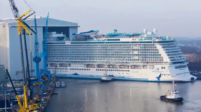 Norwegian Cruise Line Announces Float Out Of Norwegian Bliss 1