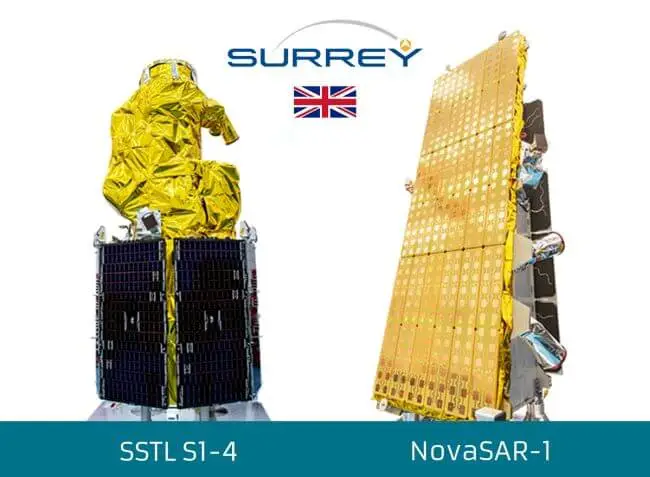 SSTL Confirms Successful Launch Of NovaSAR-1 And SSTL S1-4 Satellites