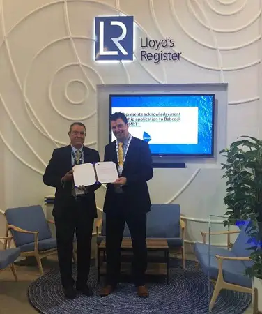 Babcock EcoSMRT Receives LR Acknowledgement For Ship Application 1 Babcock EcoSMRT Receives LR Acknowledgement For Ship Application 1