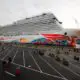 Norwegian Joy, First Custom Designed Cruise Ship for China, Floats Out from Building Dock in Germany 18