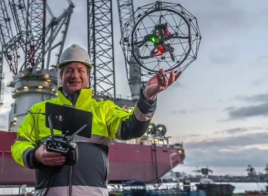 ClassNK Awards Class Approval To RIMS For Use Of Drones In Enclosed Spaces 1 ClassNK Awards Class Approval To RIMS For Use Of Drones In Enclosed Spaces 1