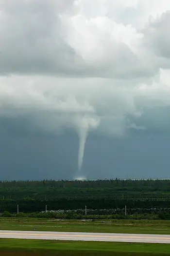 Waterspout in Biscayne Bay - Waterspouts