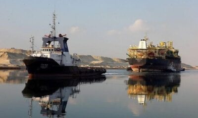 Photos: Suez Canal Experienced One Of The Hardest Passage Of Reared Towed Offshore Support Vessel 5