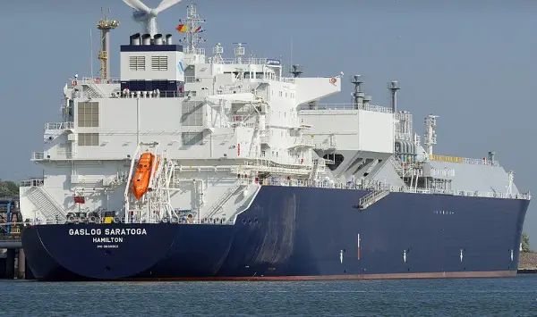 Gaslog Lifts Options for LNG Carrier Pair at Samsung