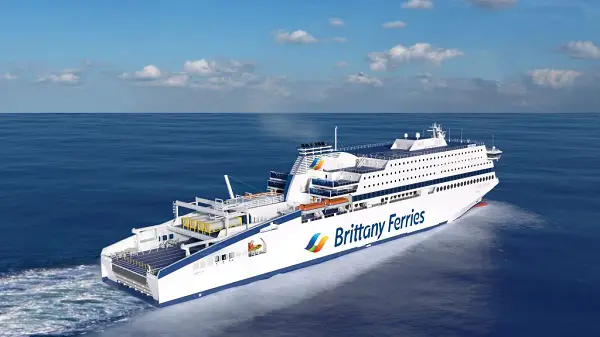 Brittany Ferries: Delivery of New LNG-Powered Ferry Delayed 1 Brittany Ferries: Delivery of New LNG-Powered Ferry Delayed 1