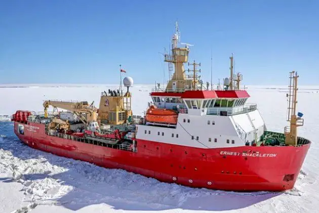 HMS Protector Helps Antarctic Scientists Begin Five-Year Mission To Study Sea Levels 1