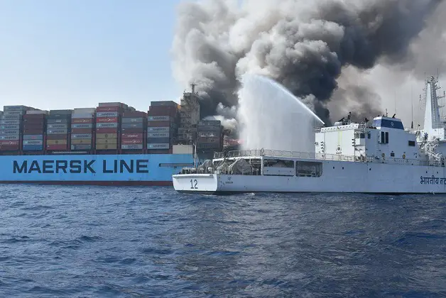 Maersk Honam to Be Shipped to Hyundai Heavy for Rebuilding