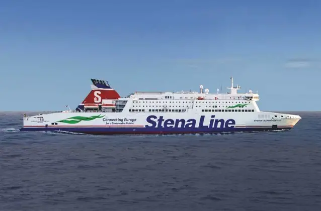 Stena Line Ferry in Near Miss with Royal Navy Submarine 1 Stena Line Ferry in Near Miss with Royal Navy Submarine 1
