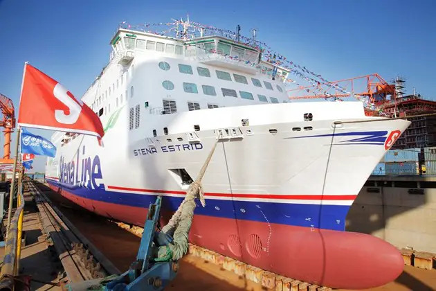 Stena Line Floats 1st Next Generation Ferry in China 1 Stena Line Floats 1st Next Generation Ferry in China 1