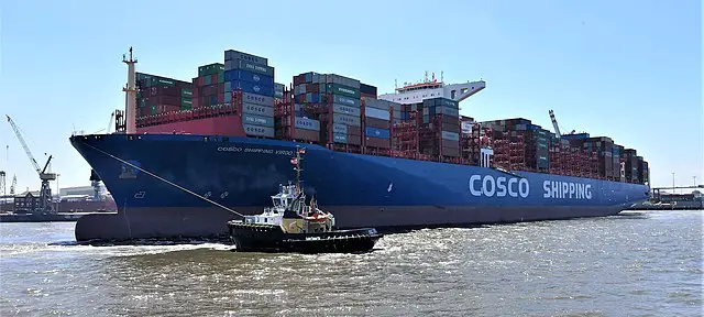 10 Largest Container Shipping Companies In The World 9 COSCO