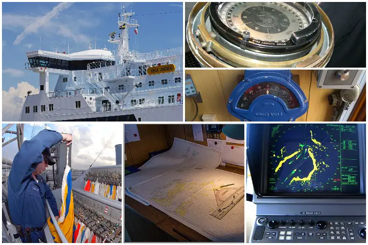 Types Of Marine Navigation Instruments, Tools And Equipments Used Onboard Ships