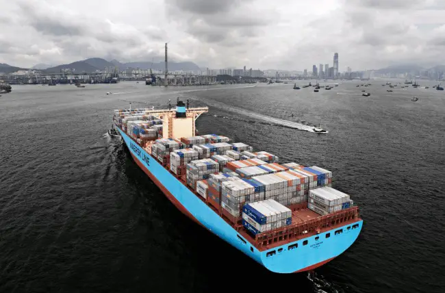 Maastricht Maersk Makes Maiden Call To Rotterdam 1