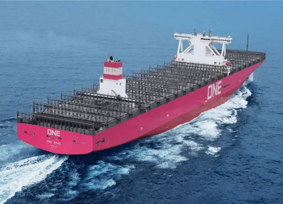 Ocean Network Express Receives Delivery Of 14,000-TEU Containership “ONE GRUS”