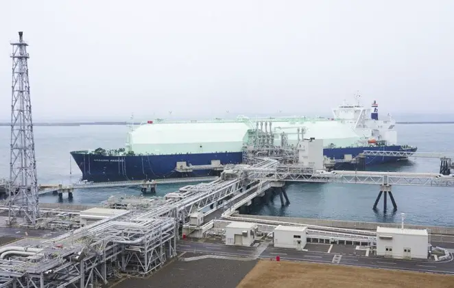 K Line’s LNG Carrier in Maiden Call to Naoetsu Terminal 1