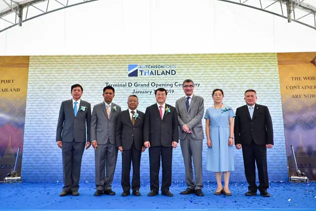 Hutchison Ports Opens Thailand’s Largest Deep-Sea Container Terminal