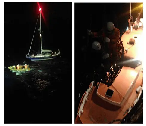 NYK Group Bulk Carrier Rescues Yachtsman In North Atlantic 1