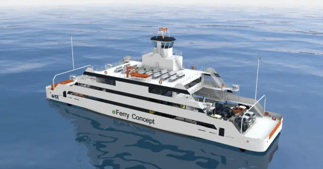 ICE Develops Design Of An All-Electric Ferry