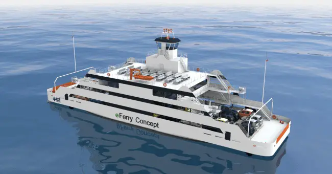 ICE Develops Design Of An All-Electric Ferry 1 ICE Develops Design Of An All-Electric Ferry 1