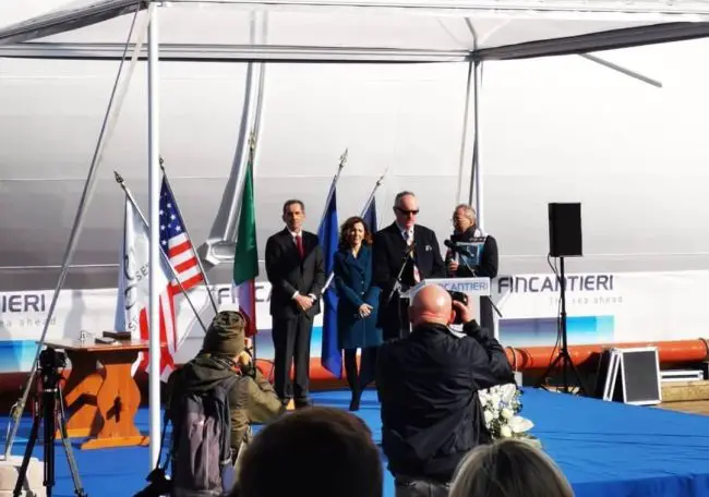 Fincantieri Launches “Seven Seas Splendor” In Ancona 1