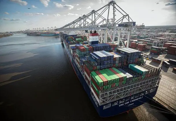 Savannah Set To Serve Six 14,000-TEU Vessels Simultaneously 1 Savannah Set To Serve Six 14,000-TEU Vessels Simultaneously 1