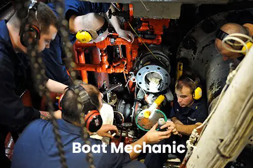 Boat mechanic