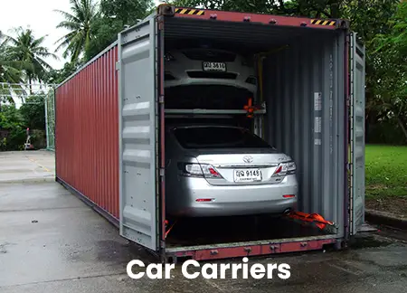What Are The Different Shipping Container Types, Units, Sizes & Designs Used In Cargo? 11 Car Carriers