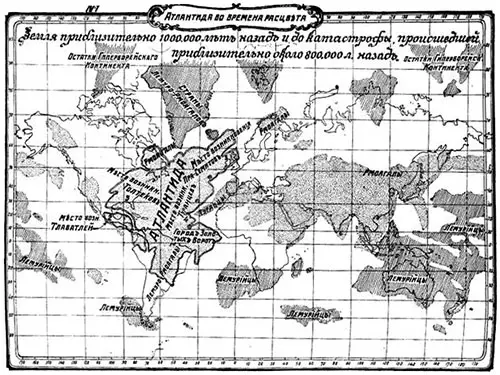10 Unbelievable Facts About The Lost City of Atlantis 3 Map of Atlantis