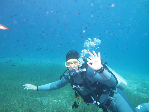 Scuba diving as a career