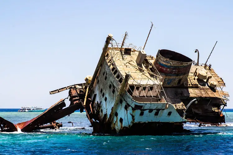 Shipwreck (Only for representational purposes) 