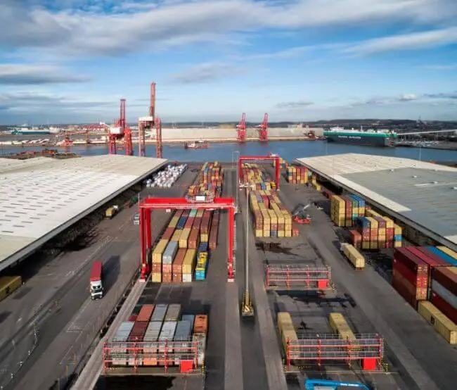 Bristol Port Enhanced Container Terminal Capacity On Completion Of £9 Million Upgrade