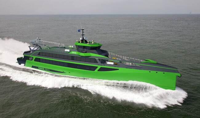 Damen Begins Construction Of The First Revolutionary New Design Concept Of FCS 7011